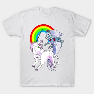 Unicorn vs. Dolphin T-Shirt